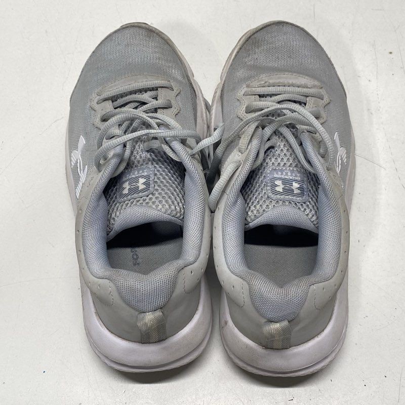 Under Armour Grey Solid Running Athletic Shoe Men… - image 5