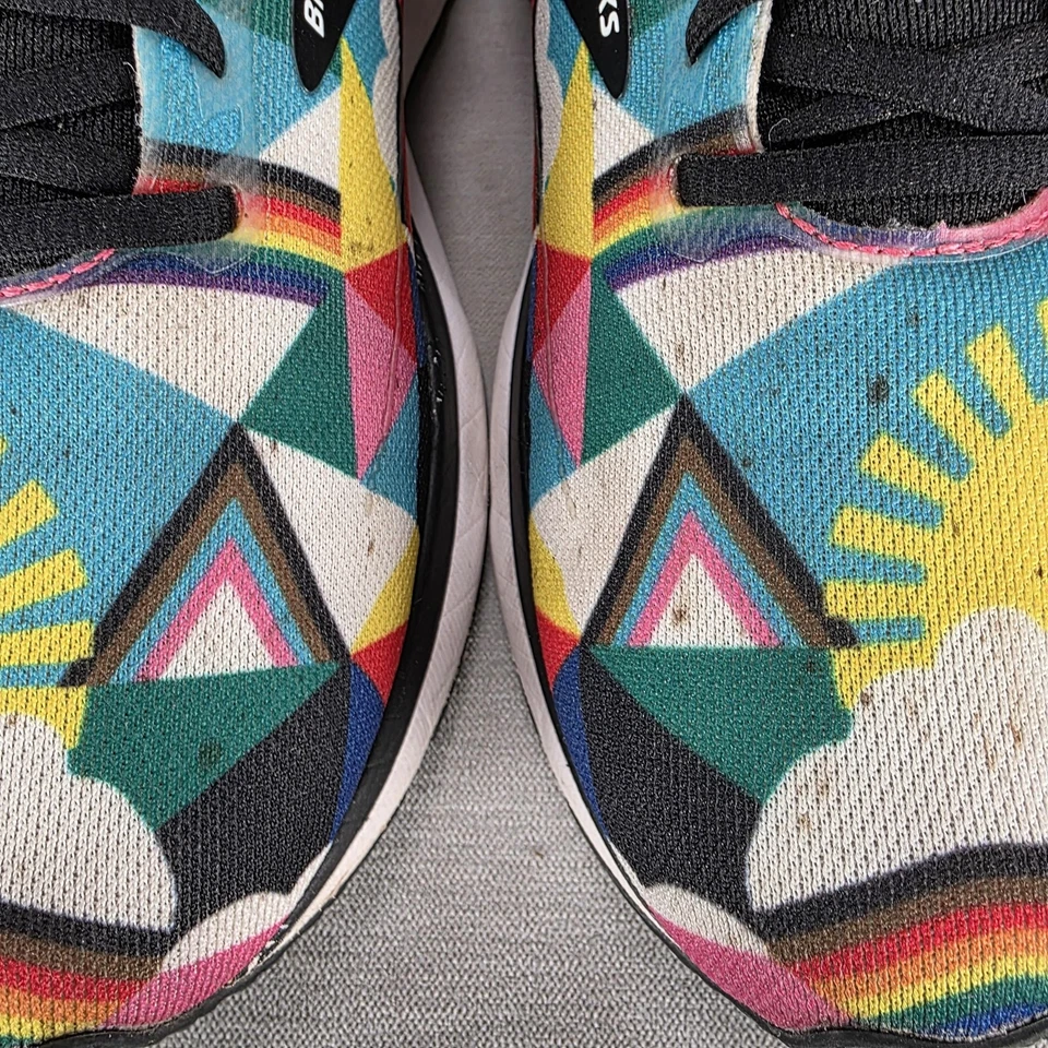 Zapatos Brooks Trace para Hombres Talla 10 Arco Iris Lisa Congdon Running Pride 1103881D074 Foto 3 de 4