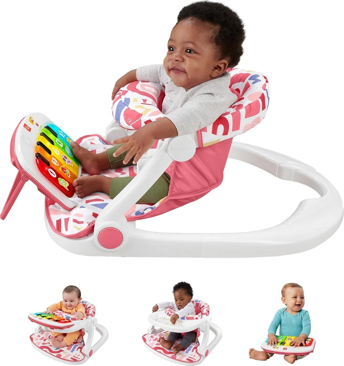 Fisher-Price Pink Infant Baby Bouncers & Vibrating Chairs for sale | eBay