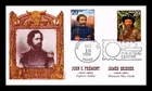 DR JIM STAMPS US COVER JOHN FREMONT & JIM BRIDGER LEGENDS OF WEST FDC COMBO