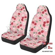 Car Seat Cover Non-slip Auto Front Seat Covers Automobile Seats Cute Cherry Car Seat Cover Non-slip Auto Front Seat Covers Automobile Seats Cute Cherry