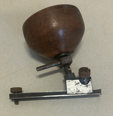 Vintage M.H. Canjar Shooting Wood Palm Rest Remington Winchester Gun Part