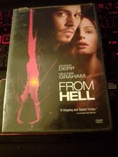 From Hell DVD (2001) Johnny Depp, Heather Graham