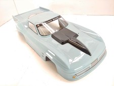 CUSTOM PAINTED 1/10 1963 Chevrolet Corvette Stingray Pro Mod Body: Drag Car Blue