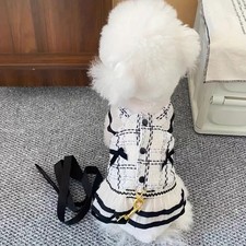 Cute Sweater Vest Harness and Leash Set (M)