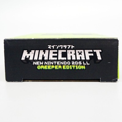 New Nintendo 2DS LL Minecraft Creeper Edition Game Console Japan