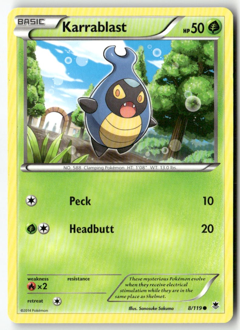 Karrablast [PHF - 8/119] Common XY - Phantom Forces EN LP