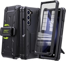 for Samsung Galaxy Z Fold 5 Case,w/ Belt Clip Holster/Military Grade Drop Proof