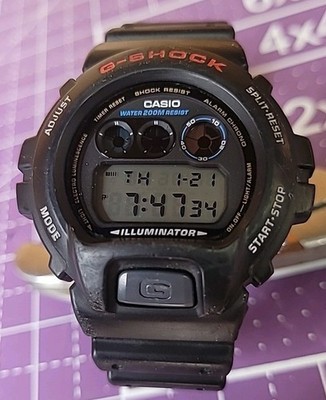 Casio G-Shock GBA800-1A Watch Illumanter Resistant 200m Men's 3230 20 Bar EUC