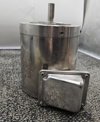 LEESON C6T17NC329A WASHGUARD SST Stainless Washdown Motor .5/.33 HP 3PH