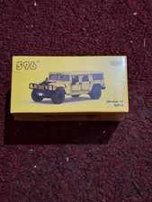 1:64 596 DIECAST Hummer H1 4x4 YELLOW NIB 