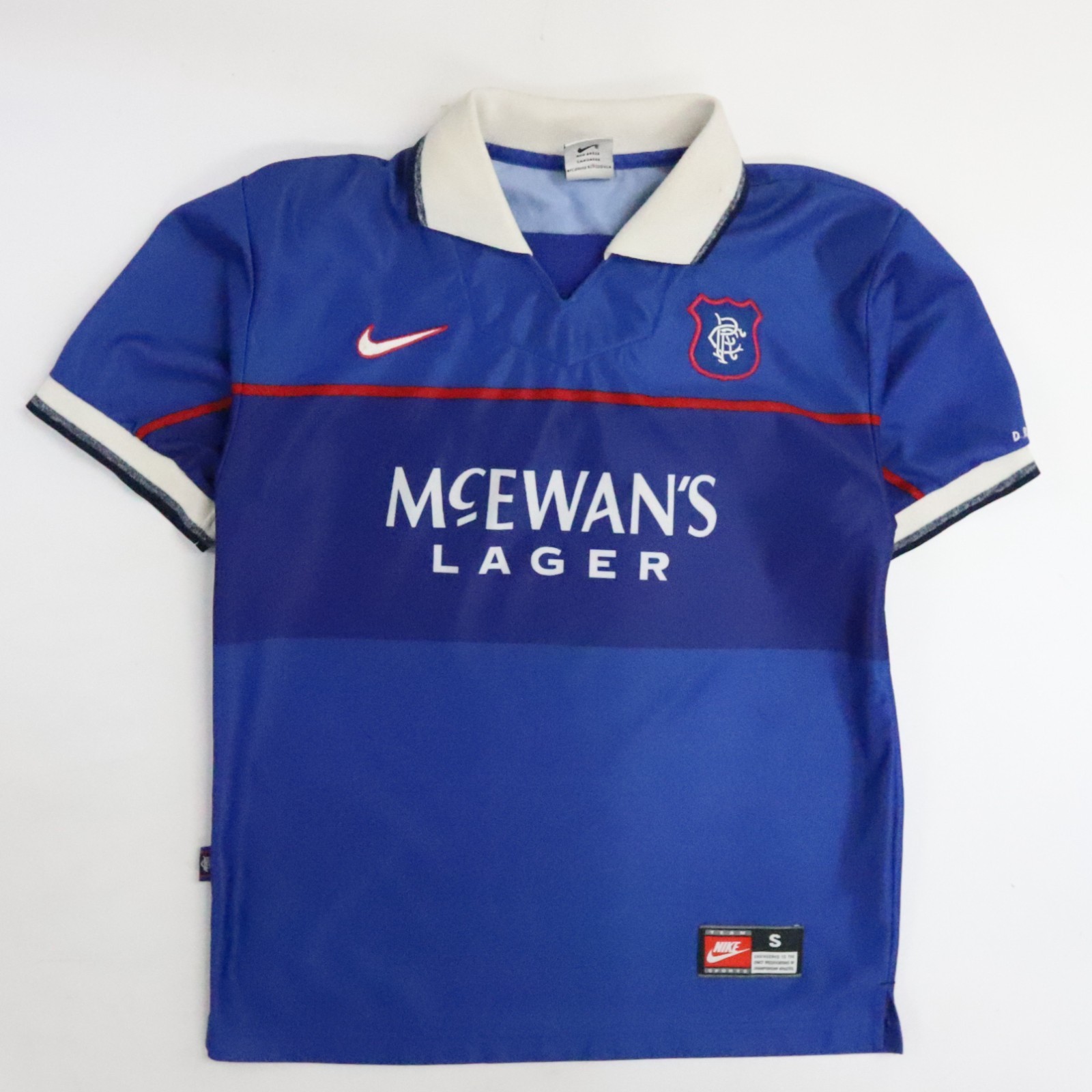 Vintage Glasgow Rangers Nike Soccer Football Jersey Size Small