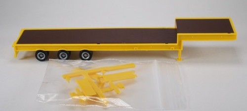 Remolque de equipo Promotex Herpa 5482, 3 ejes con rampas, escala 1/87 HO | Zustand: New