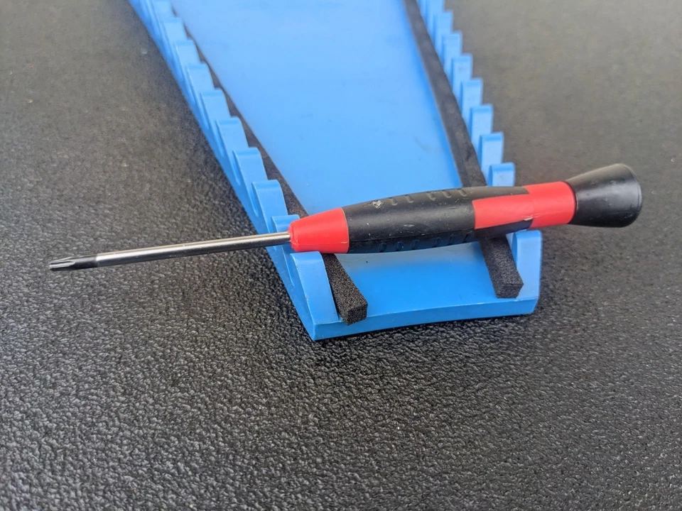 #bf403 Snap On Tools SGDET29ESD Mini Precision T9 Torx for Electronic Repair Red - Image 4 of 4