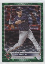 2022 Topps Update Green Foil 308/499 Luke Maile #US326 0b3