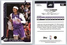 2025-26 Topps - Jordan Clarkson #132
