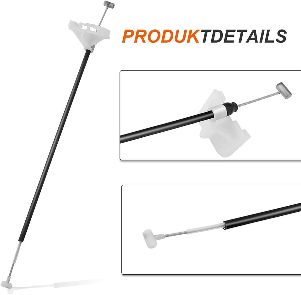 Seilzug Bowdenzug Auβen-turgriff Reparatur Passend für Smart Fortwo Cabrio 450 - Bild 2 von 4