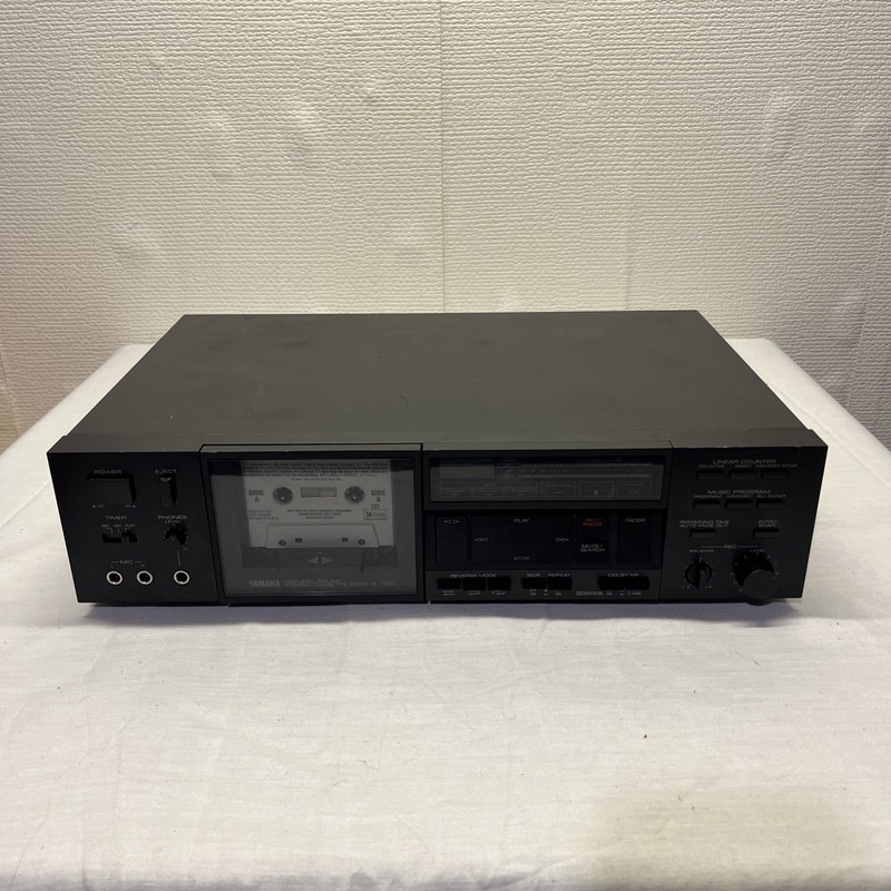 Yamaha K700 Natural Sound Cassette Deck Vintage Japan (READ DESC)