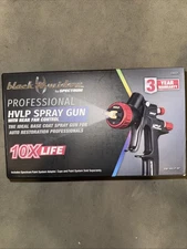 Spectrum Black Widow HVLP Spray Gun BW-HVLP-RF #59825 New (7193)