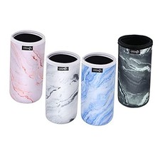 Pack of 4 Tall Boy Can Sleeves Soft Neoprene Tallboy Can Covers Bottle