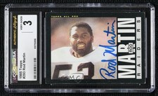 1985 Topps Rod Martin #293 CGC 3 1o3k