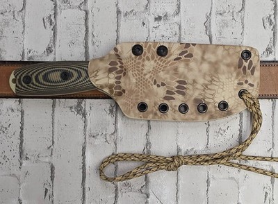 KYDEX SHEATH for ESEE 4P w 3D HANDLES, HAND MADE, SCOUT CARRY,  ESKY114