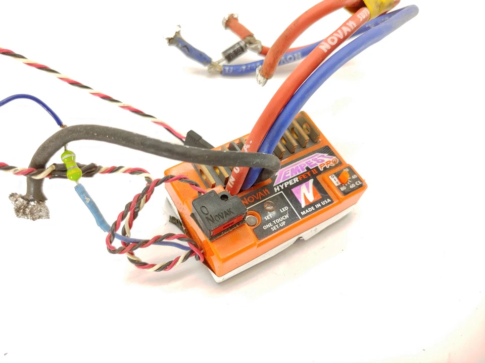Vintage Novak Tempest Pro HyperFet II Speed Control RC ESC - Image 3 of 4