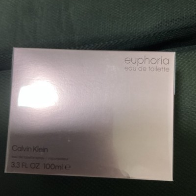 Calvin Klein Euphoria 100ml EDT (L) SP Womens 100% Genuine (New)