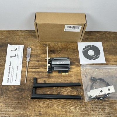 WiFi 7 BE9300 PCIE Card 9.3Gbps 802.11BE WiFi 6E Card Bluetooth 5.4 Tri-Band