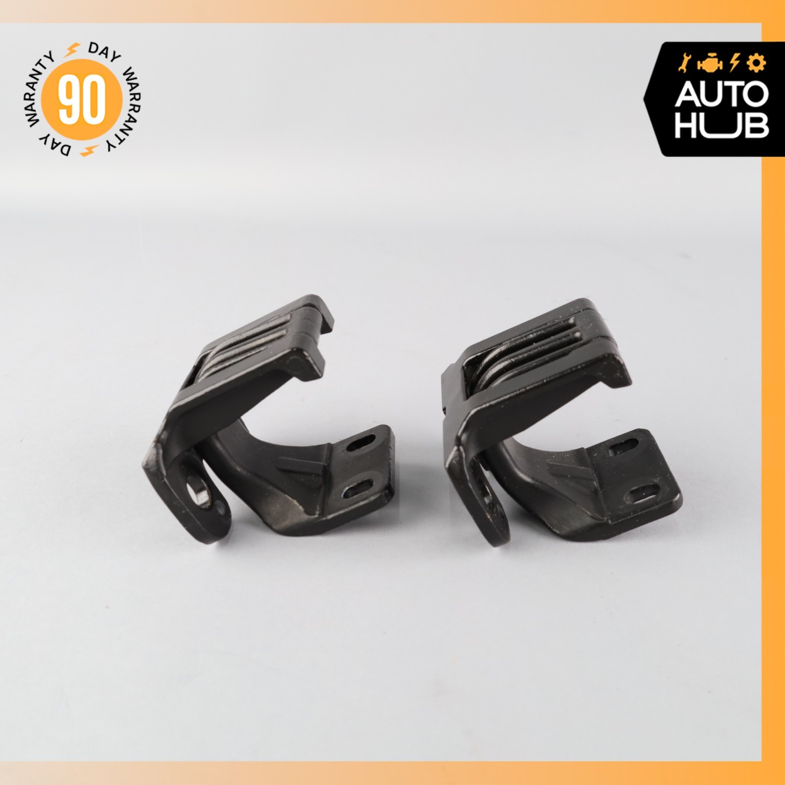 Bentley Continental GTC Right & Left Side Convertible Top Hinge Bracket Set OEM
