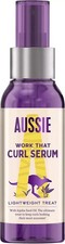Aussie Work That Curl Hair Serum For Curly Hair + Jojoba Seed Oil New 90ml(1938)