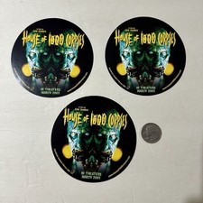 ROB ZOMBIE House of 1000 Corpses 3 PROMO STICKERS for movie/cd/dvd/film SID HAIG