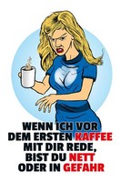 Holzschild 30X20 Cm Vor Dem Erstem Kaffee Essen Trinken Deko Geschenk Holz Schil