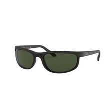 Ray-Ban Predator 2 Matte Black/Green Classic G-15 Sunglasses RB2027 W1847 62-19