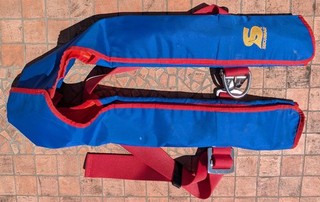 Secumar Ultra 150 Rettungsweste Erwachsene DIN 7925 3 Klasse 1 Lifebelt Lifeline
