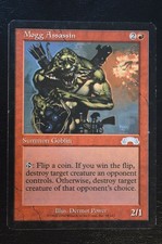 Magic The Gathering MTG MOGG ASSASSIN Exodus LP Lightly Played