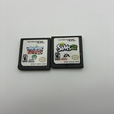 The Sims 2 and my sims racing Cartridge Only lot 2005 Nintendo Ds tested 