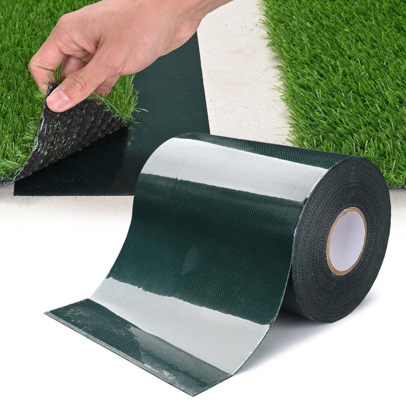 Yescom 6" x 33' Artificial Grass Tape Double Sided Synthetic Turf Seam Tape Lawn