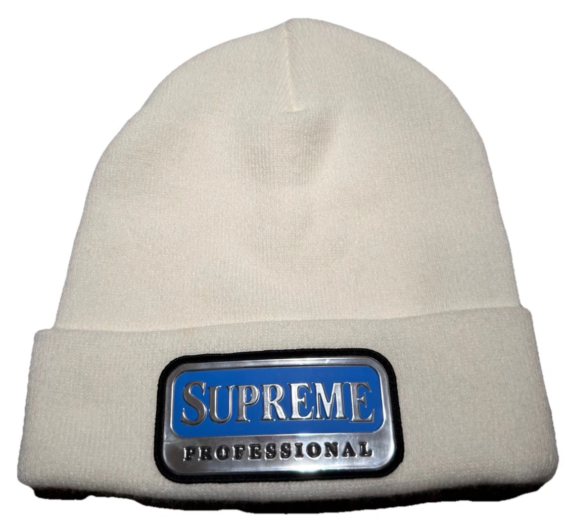 Supreme Beanie White Hats for Men for sale - eBay
