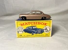 Vntg Matchbox Lesney No.28 Jaguar Mark Ten - Original Box - Excellent Condition