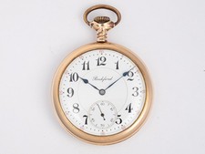 Rockford 16 size 17 jewel Winnebago Pocket Watch!