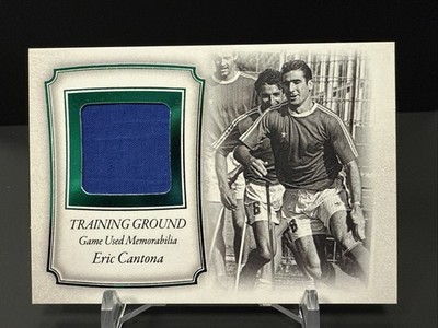 2024 Futera Unique Eric Cantona Training Ground Player Worn Patch /20 France