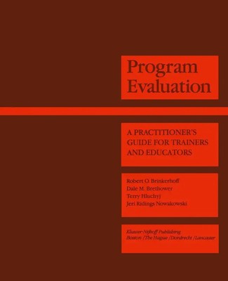 Robert O. Brinkerhoff (u. a.) | Program Evaluation | Taschenbuch | Englisch