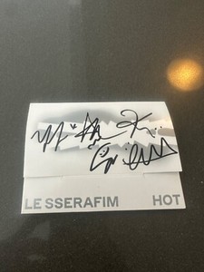 Le Sserafim Signed | eBay