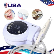 Dental Ultrasonic Piezo Scaler with Handpiece 5 Tips For DTE SATELEC Cavitron P3