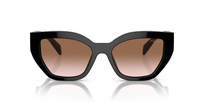 Prada A09S 1AB0A6 53 Black Brown Gradient Sunglasses PRA09S Prada A09S 1AB0A6 53 Black Brown Gradient Sunglasses PRA09S  main image 3