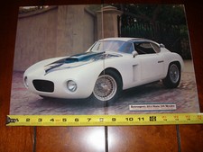 1954 Siata 208 Mexico - Sports Car - Original 1985 Article 1954 Siata 208 Mexico - Sports Car - Original 1985 Article