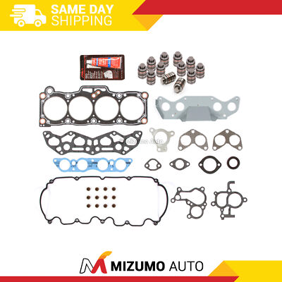 Head Gasket Set Lifters Fit 88-92 Ford Probe Mazda MX6 626 Turbo 2.2 SOHC F2-T