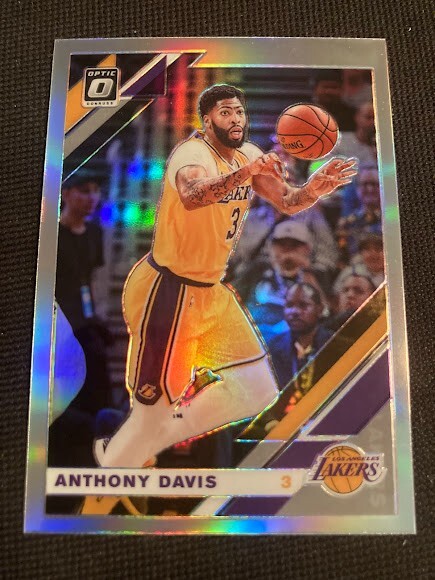 2019-20 Donruss Optic #90 Anthony Davis Holo Los Angeles Lakers HOT!!!