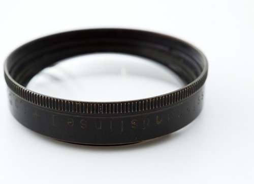 Brass Schneider Kreuznach jsco focusing lens I +1.0 diopter Filter 36mm - Picture 4 of 9